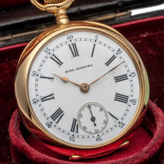 Small Swiss pink gold Chronometro Gondolo watch Circa 1909 Small Swiss pink gold Chronometro Gondolo watch Circa 1909