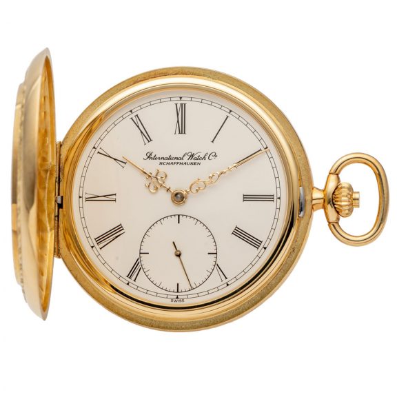 Rare Swiss 18 carat gold marksman’s pocket watch Circa 1990 Rare Swiss 18 carat gold marksman’s pocket watch Circa 1990