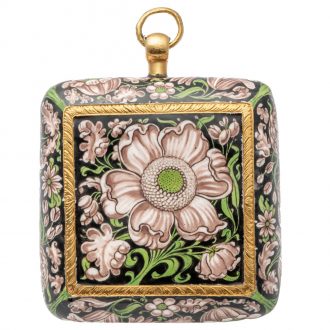Highly important French 20K gold square pendant watch Circa 1645