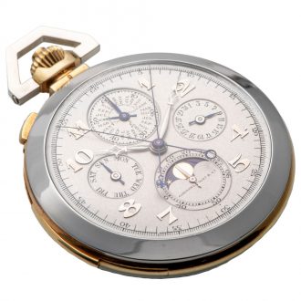 Important Swiss gold grande complication dress watch Circa 1923 Important Swiss gold grande complication dress watch Circa 1923