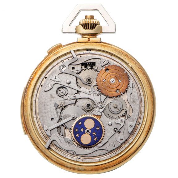 Important Swiss gold grande complication dress watch Circa 1923 Important Swiss gold grande complication dress watch Circa 1923