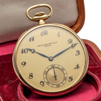 Swiss 18 carat gold Art Deco keyless dress watch Circa 1925