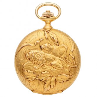 Swiss gold full hunter for the South American market Circa 1920