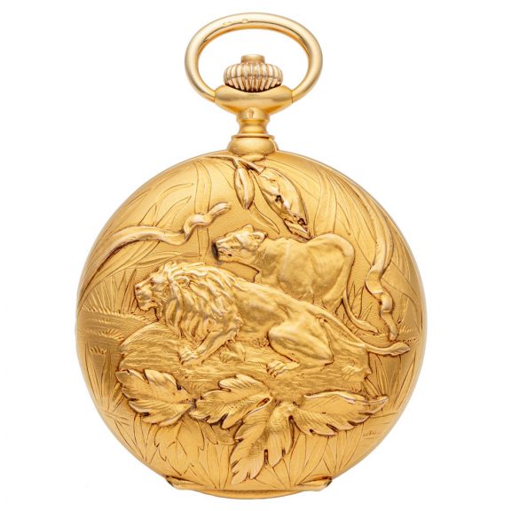 Swiss gold full hunter for the South American market Circa 1920