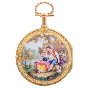French gold quarter repeater à toc pocket watch Circa 1770