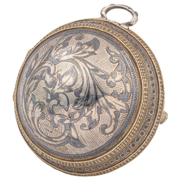 English triple cased verge for the Ottoman market Circa 1845 English triple cased verge for the Ottoman market Circa 1845