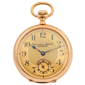 Small Swiss 14 carat gold lever lady's pedant watch Circa 1906