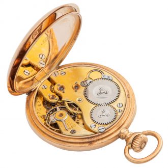 Small Swiss 14 carat gold lever lady's pedant watch Circa 1906 Small Swiss 14 carat gold lever lady's pedant watch Circa 1906