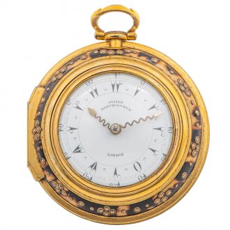 English triple cased verge for the Ottoman market Circa 1800
