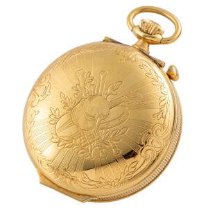 Fine Swiss gold plated musical erotic automaton watch Circa 1980