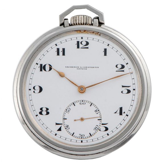 Swiss stainless steel open faced pocket watch Circa 1920 Swiss stainless steel open faced pocket watch Circa 1920
