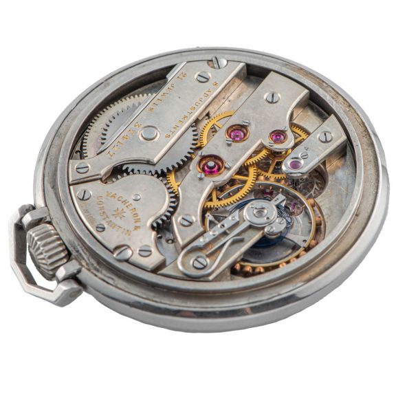 Swiss stainless steel open faced pocket watch Circa 1920 Swiss stainless steel open faced pocket watch Circa 1920
