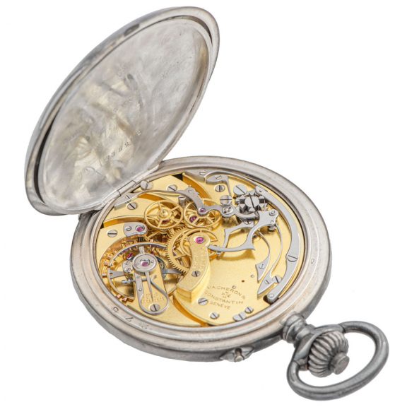 Swiss silver military chronograph pocket watch Circa 1920 Swiss silver military chronograph pocket watch Circa 1920