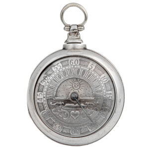 Early English silver verge pair cased pocket watch Circa 1815