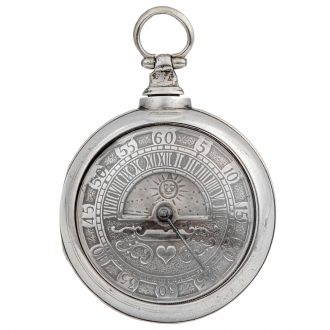Early English silver verge pair cased pocket watch Circa 1815 Early English silver verge pair cased pocket watch Circa 1815