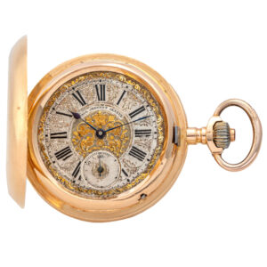 Swiss gold watch made for the South American market Circa 1890