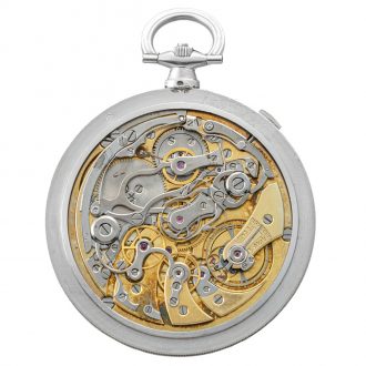 Very fine French platinum split second chronograph Circa 1922