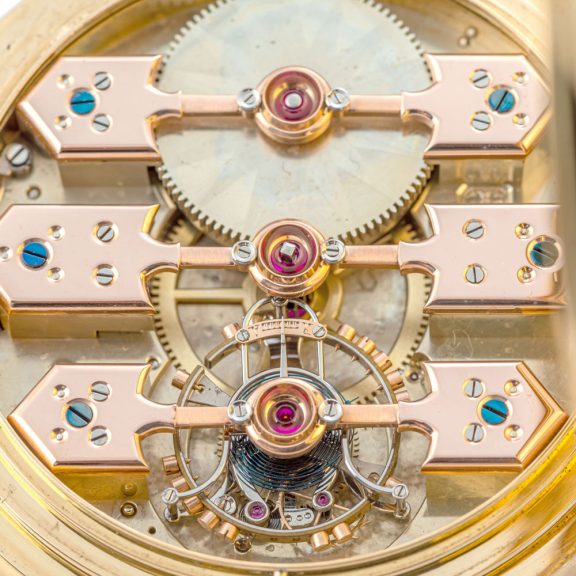 Swiss gold one minute tourbillon chronometer Circa 1880 Swiss gold one minute tourbillon chronometer Circa 1880