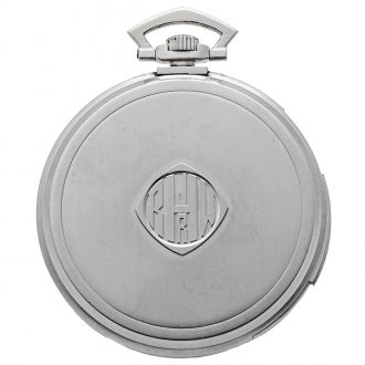 Elegant Swiss platinum astronomic Art Deco pocket watch Circa 1924