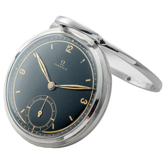 Rare Swiss stainless steel Art Deco pocket watch Circa 1933 Rare Swiss stainless steel Art Deco pocket watch Circa 1933