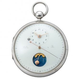 Swiss silver watch made for the Chinese market Circa 1800
