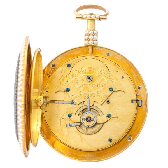 English gold enamelled watch made for Chinese market Circa 1795 English gold enamelled watch made for Chinese market Circa 1795