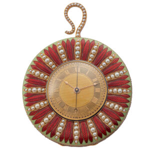 Magnificent Swiss gold Chinese lotus watch Circa 1820