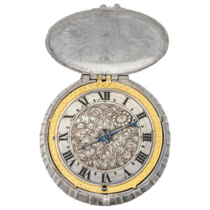 Very early French silver pre-balance spring verge watch Circa 1640