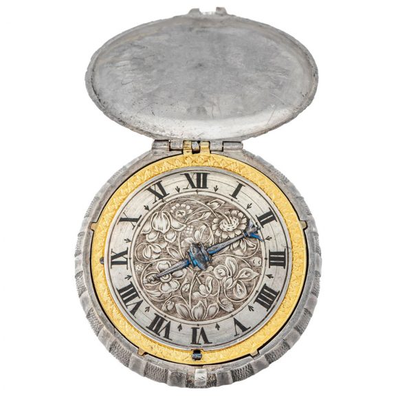 Very early French silver pre-balance spring verge watch Circa 1640