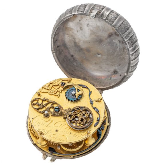 Very early French silver pre-balance spring verge watch Circa 1640 Very early French silver pre-balance spring verge watch Circa 1640