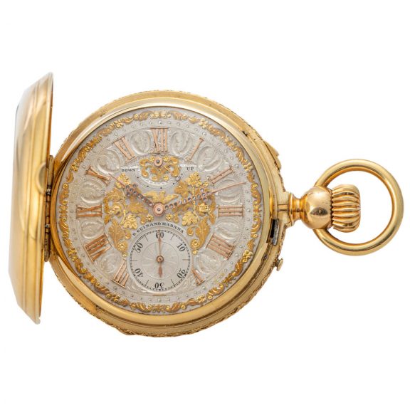 Swiss gold chronometer made for the Cuban market Circa 1870 Swiss gold chronometer made for the Cuban market Circa 1870