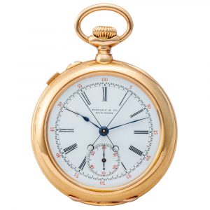 American gold split second chronograph Circa 1895