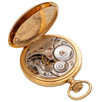 Rare Swiss gold Omega observatory chronometer Circa 1900