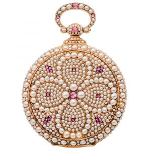 Swiss gold pocket watch made for the Turkish market Circa 1840