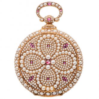 Swiss gold pocket watch made for the Turkish market Circa 1840