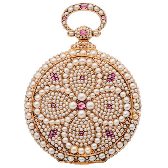 Swiss gold pocket watch made for the Turkish market Circa 1840