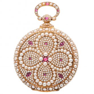 Swiss gold pocket watch made for the Turkish market Circa 1840