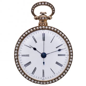 Swiss gilt silver watch made for the Chinese market Circa 1880