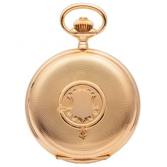 Swiss 14K yellow gold hunting cased pocket watch Circa 1905