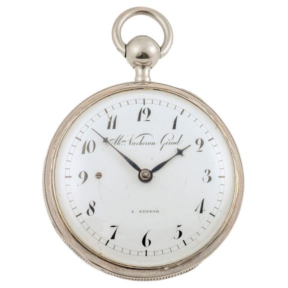 Fine Swiss silver quarter repeating pocket watch Circa 1810
