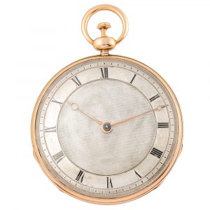French gold quarter repeating pocket watch Circa 1820