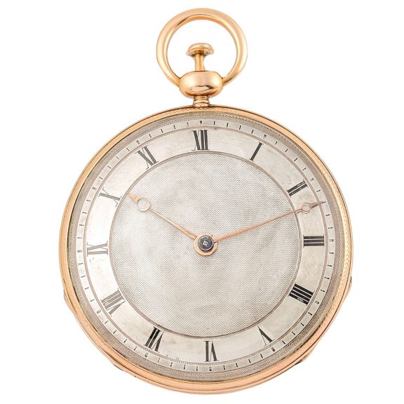 French gold quarter repeating pocket watch Circa 1820 French gold quarter repeating pocket watch Circa 1820
