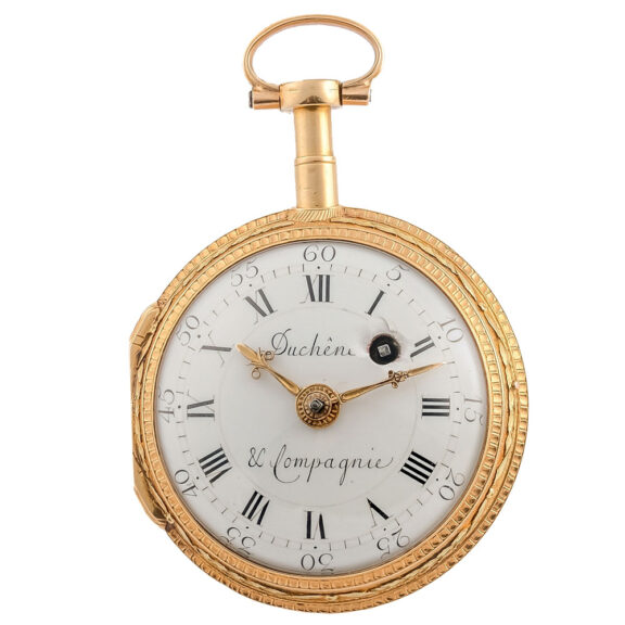 Swiss vari coloured gold Louis XVI pocket watch Circa 1785