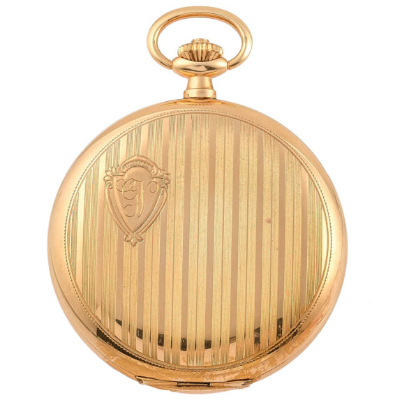 Swiss 14K gold Art Deco precision pocket watch Circa 1930 Swiss 14K gold Art Deco precision pocket watch Circa 1930