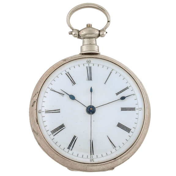 Swiss silver pocket watch for the Chinese market Circa 1890