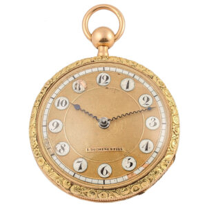 Swiss 18K gold quarter repeating pocket watch Circa 1800