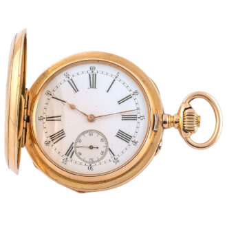 Russian gold Imperial presentation pocket watch Circa 1890