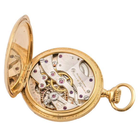 Swiss gold open faced lady's pendant watch Circa 1900 Swiss gold open faced lady's pendant watch Circa 1900