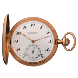 Swiss 14 carat gold hunting cased pocket watch Circa 1930