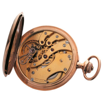 Swiss 14 carat gold hunting cased pocket watch Circa 1930